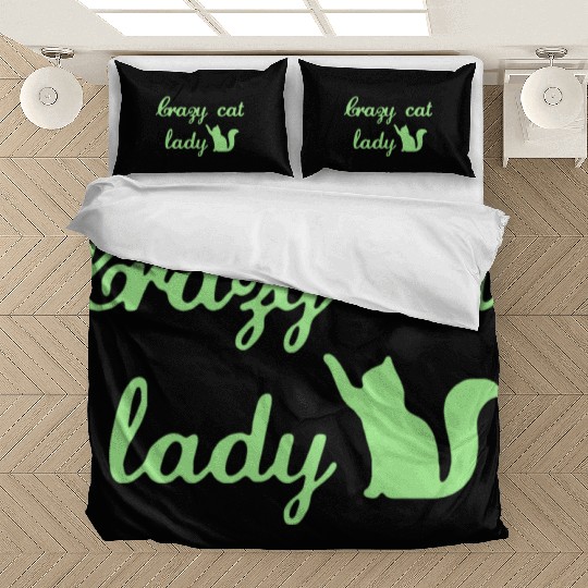 Crazy Cats LOVER Lady Bedding Sets