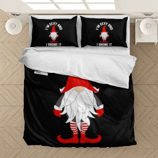 I m Sexy and I Gnome It Funny Gardening Garden Bedding Sets