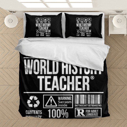 World History Teacher | #TSM Bedding Sets