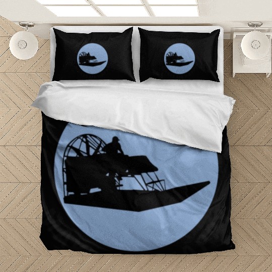 Airboat Fanboat Airboating Planeboat Swamp boat Bedding Sets