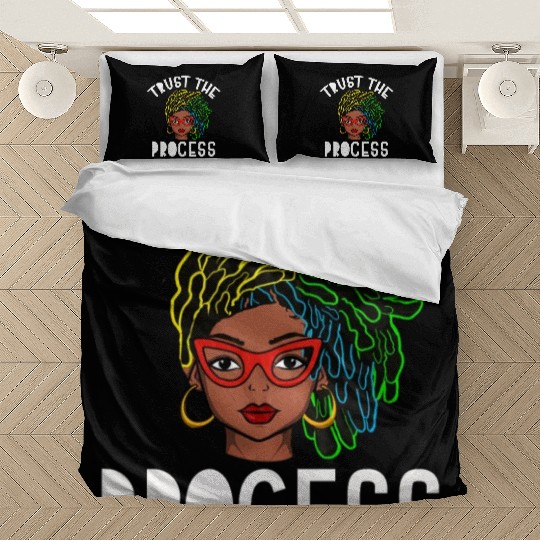 Naturally Loc's Trust The Process Bedding Sets