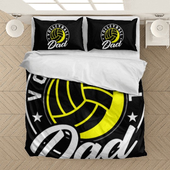 Volleyball Lovers Volleyball Dad Bedding Sets