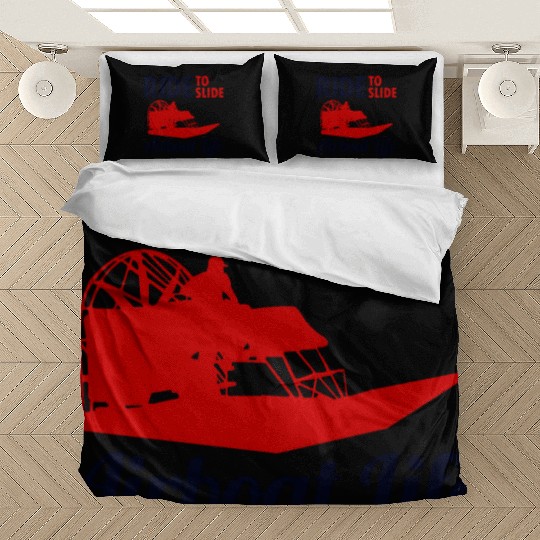 Airboat Fanboat Airboating Swamp boat Race Ride Bedding Sets