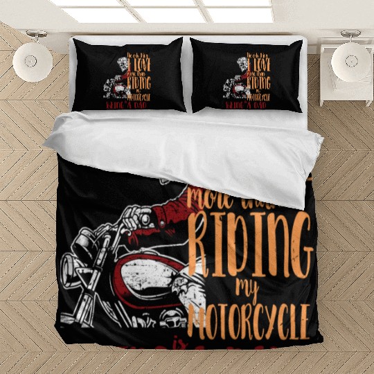 Motorcycle Dad Bedding Sets