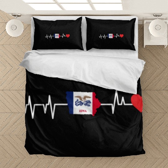Iowa Heartbeat Gift Bedding Sets