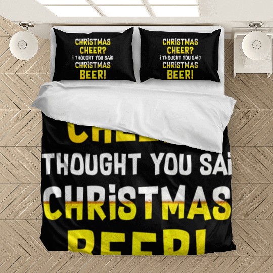 Family Bedding Sets Christmas Cheer Christmas Beer