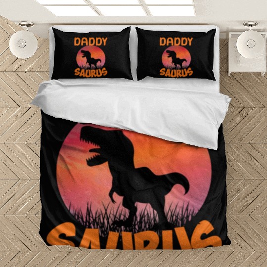 Daddysaurus Papasaurus Bedding Sets