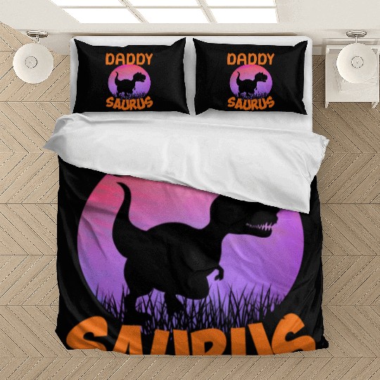 Daddysaurus Papasaurus Bedding Sets