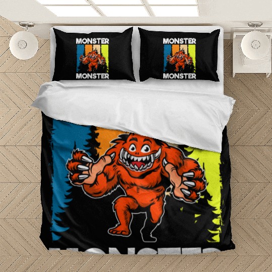 Monster Colorful Big Sister Bedding Sets