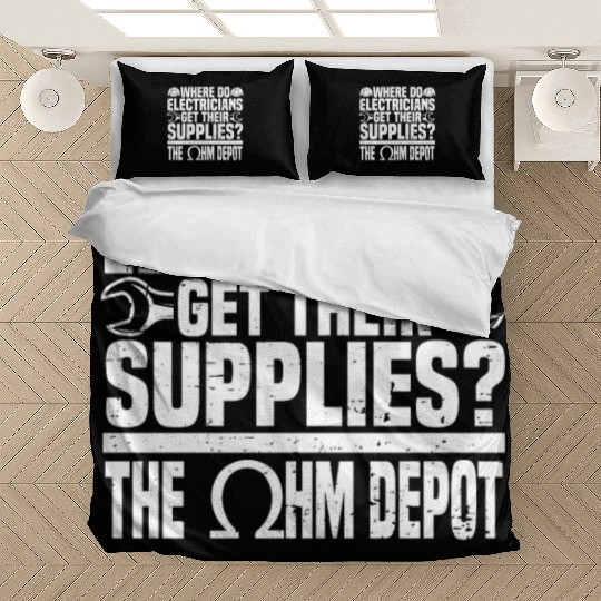 Electrician Electrical Engineer Lineman Bedding Sets