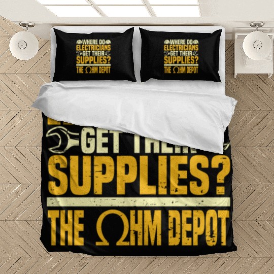 Electrician Electrical Engineer Lineman Bedding Sets