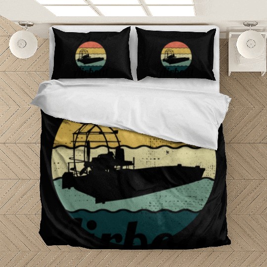 Airboat Fanboat Airboating Planeboat Swamp boat Bedding Sets