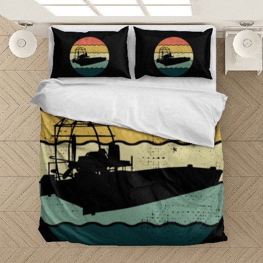 Airboat Fanboat Airboating Planeboat Swamp boat Bedding Sets