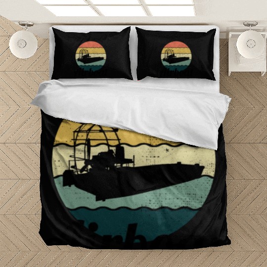 Airboat Fanboat Airboating Planeboat Swamp boat Bedding Sets