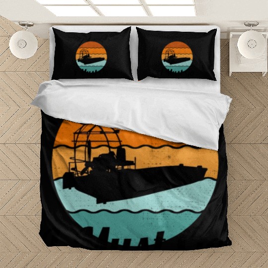 Airboat Fanboat Airboating Planeboat Swamp boat Bedding Sets