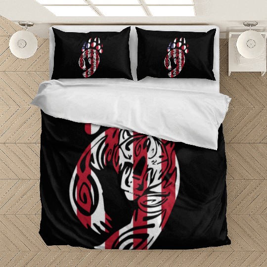 Bear Paw America USA Flag Merica US Stars Stripes Bedding Sets