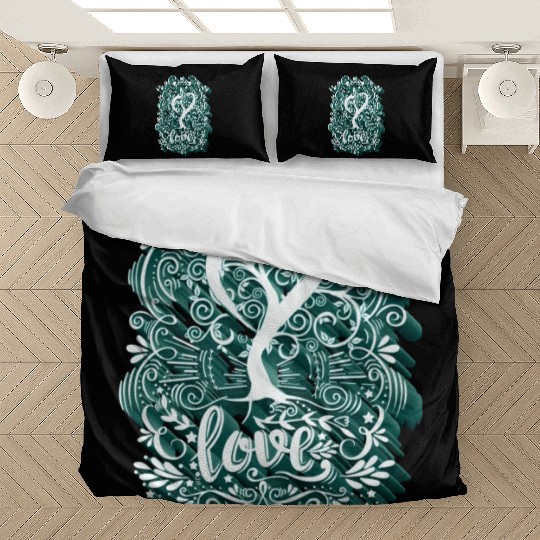 Love - Elf Tree (Heart Version) Bedding Sets