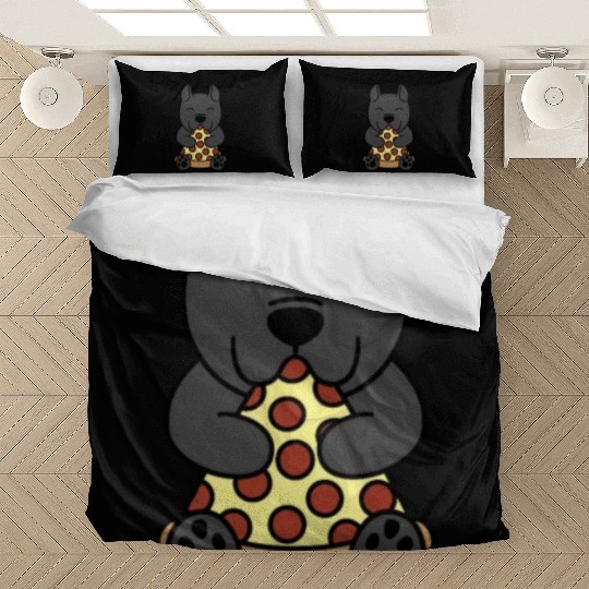 Cane Corso Pizza Lover Bedding Sets