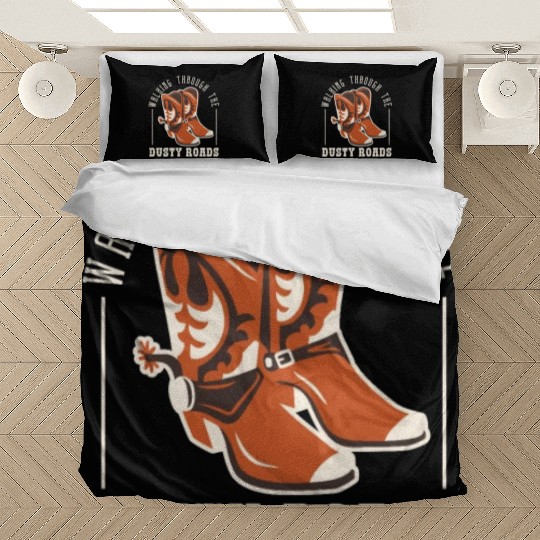 Cowboy Barn Bull Rider Rodeo Country Western Movie Bedding Sets