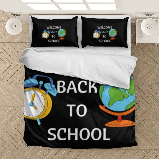 Welcome Back To School Teacher Life Preschool Bedding Sets