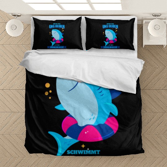 Learn To Swim ones of us Swims Faster Than You Bedding Sets