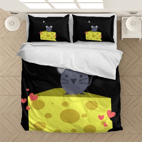 Eat cheese and sin, Best Street art! Classic Bedding Sets