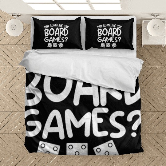 Funny Board Game Gifts For Men Women Card Gamer Bedding Sets