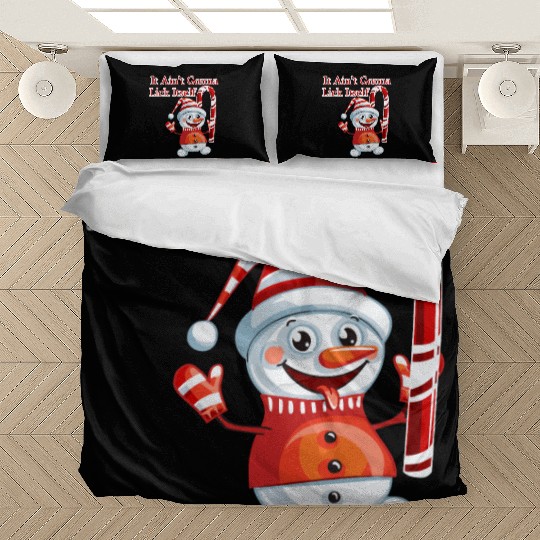 Christmas Holiday Candy Canes It'S Not Gonna Lick Bedding Sets