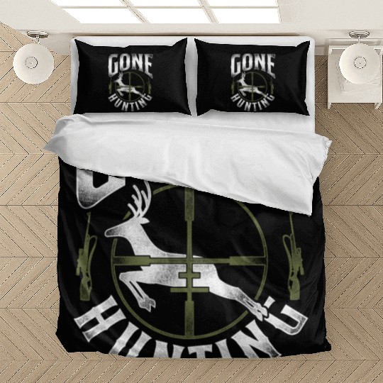 Buck Deer Hunting Hunter Vintage Bedding Sets