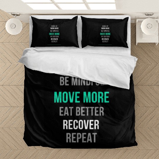 Wake up, work hard Bedding Sets