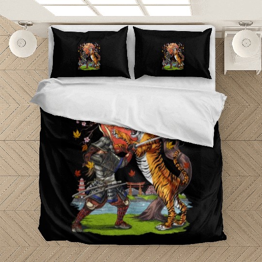 Japanese Tiger Samurai Warrior Bedding Sets