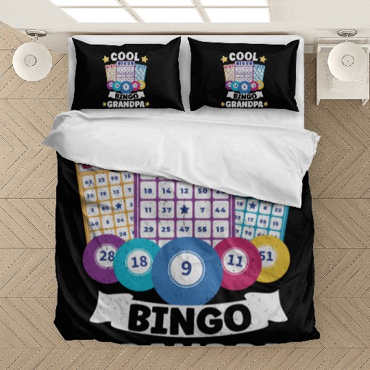 Bingo Card Game Grandma Bingo Player Bingo Cards Bedding Sets
