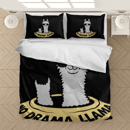 floor hole peace llama Bedding Sets