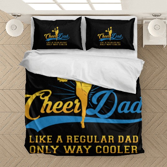 Cheer Dad Cheerleader Daddy T Bedding Sets