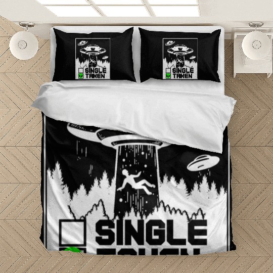 Alien Gift Extraterrestrial UFO AREA 51 Sci-fi Bedding Sets