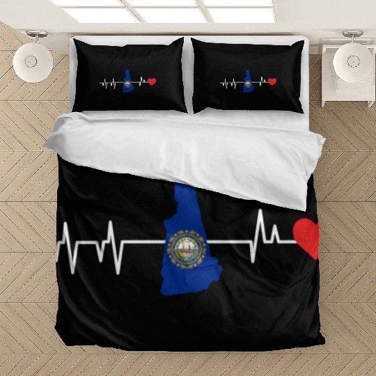 New Hampshire Heartbeat Gift Bedding Sets