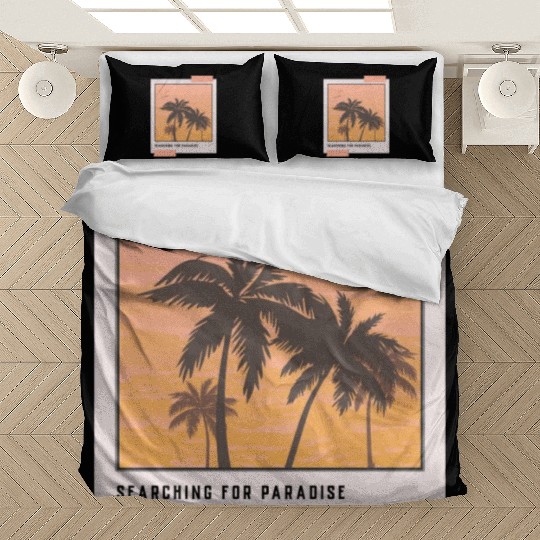 Searching for Paradise - Polaroid Picture Bedding Sets