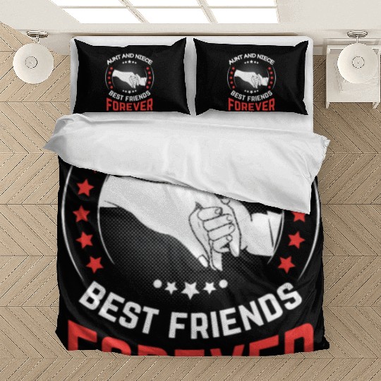 Aunt and Niece Best Friends Forever Bedding Sets