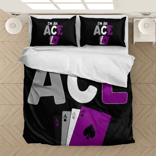 I'm An Ace Asexual Pride Playing Card Bedding Sets