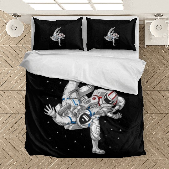 Astronauts Jiu-Jitsu Wrestling Bedding Sets