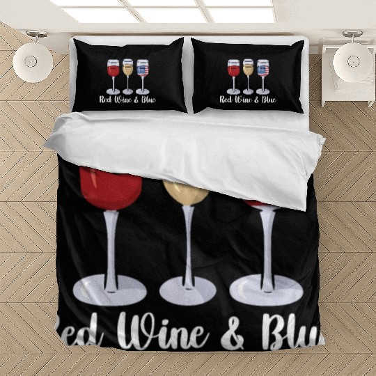 Red Wine & Blue | Bourbon Drinker Bedding Sets | Whisky