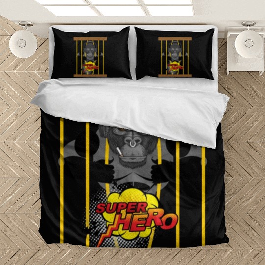monkey super hero Bedding Sets