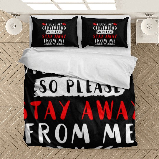 I Love My Girlfriend Bedding Sets