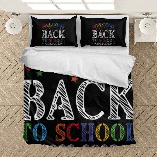 welcome back to school 2022 2023 Bedding Sets