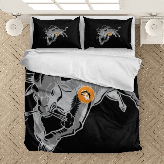 Crypto, bitcoin exchange Bedding Sets