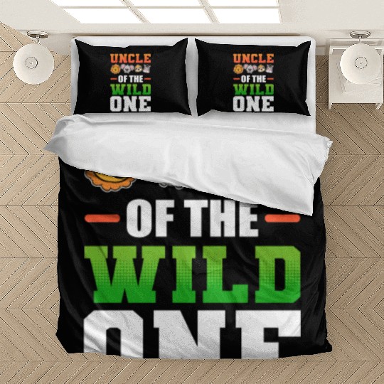 Uncle of the Wild One Nephew Niece Bedding Sets