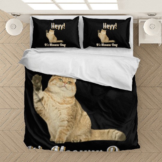 Meow international cat day 2022 Bedding Sets