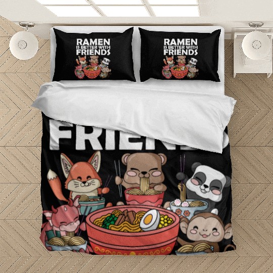 Ramen Is Better With Friends Ramen | Ramen Lover Bedding Sets