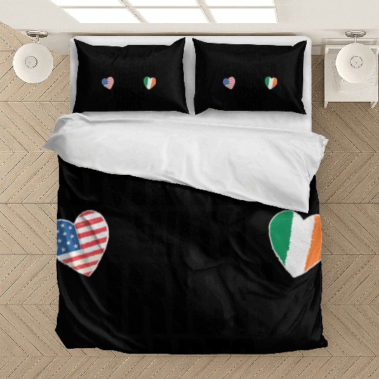 MADE IN AMERICA WITH IRISH PARTS Bedding Sets