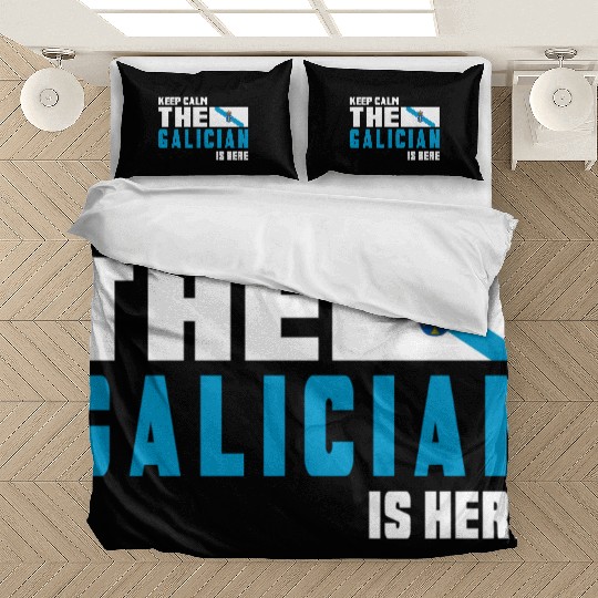 Keep calm Galicia flags design Bedding Sets